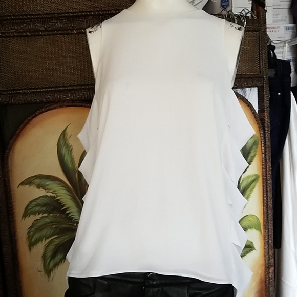 BCBGMaxazria side slit top - Picture 3 of 8